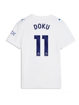 Ženski Nogometna dresi replika Manchester City Jeremy Doku #11 Tretji 2026-27 Kratek rokav